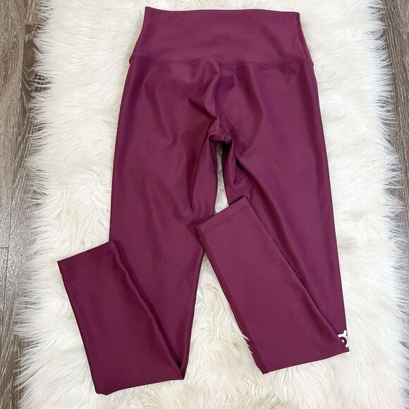 Peloton Womens Legging Size Medium Pull On Spellout Leg Activewear Gym - Picture 2 of 4